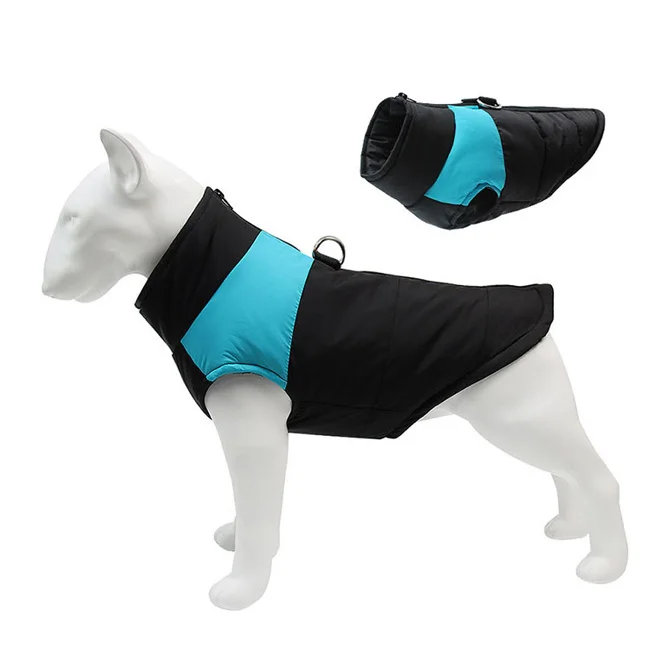 

Dropshipping Puppy Insulated Padded Winter Life Jacket Warm Coats Puppy Dog Jacket