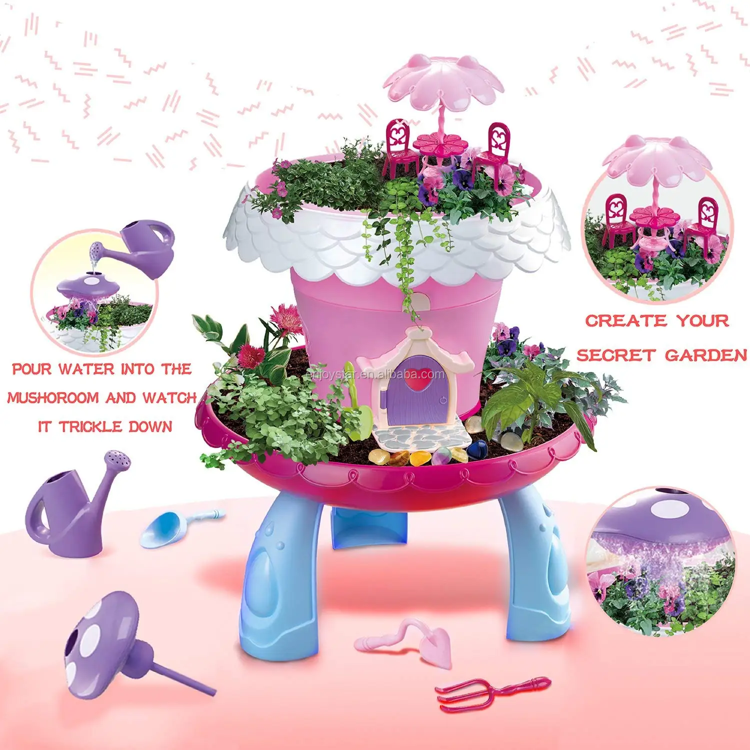 My Fairy Garden Kit Diy Assembly Outdoor Garden Toys For Kids Best
