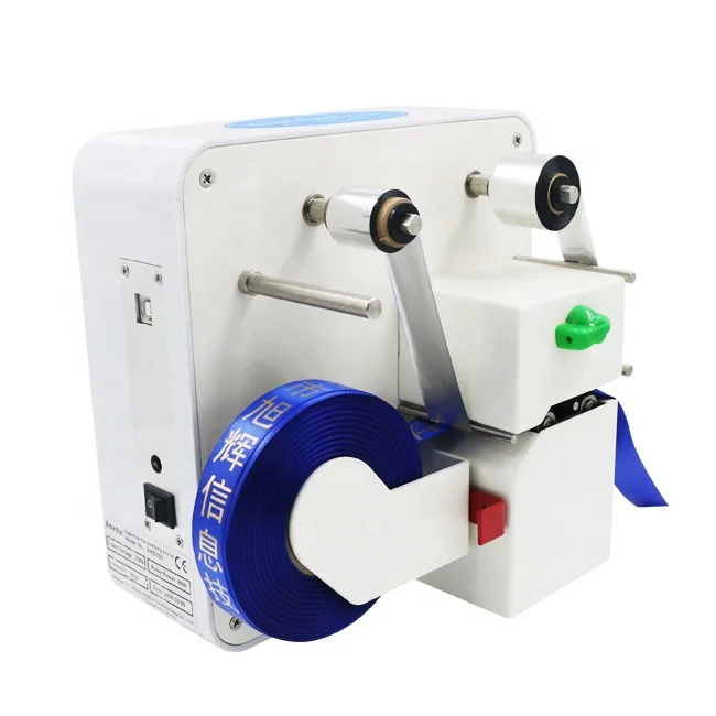 

digital satin ribbon printing machine ribbon foil printer for gift shop