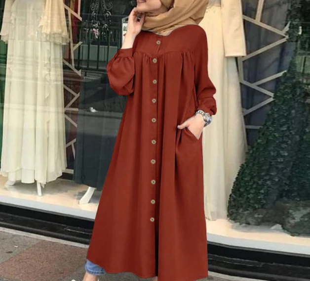 

2021 Latest Fashion Muslim Dresses Long Sleeve Strange Jubah Dubai Burka With Women Abaya