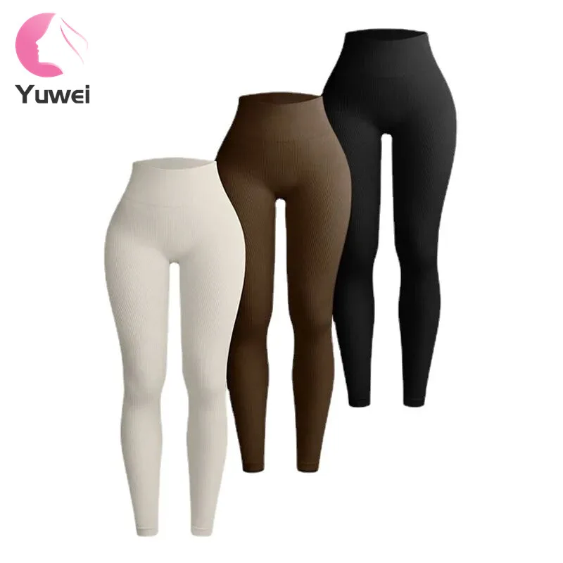 High Waist Women's for Tik Tok Yoga Leggings Hot GYM Activewear with Butt Lift Elastic Compression Scrunch Seamless Design