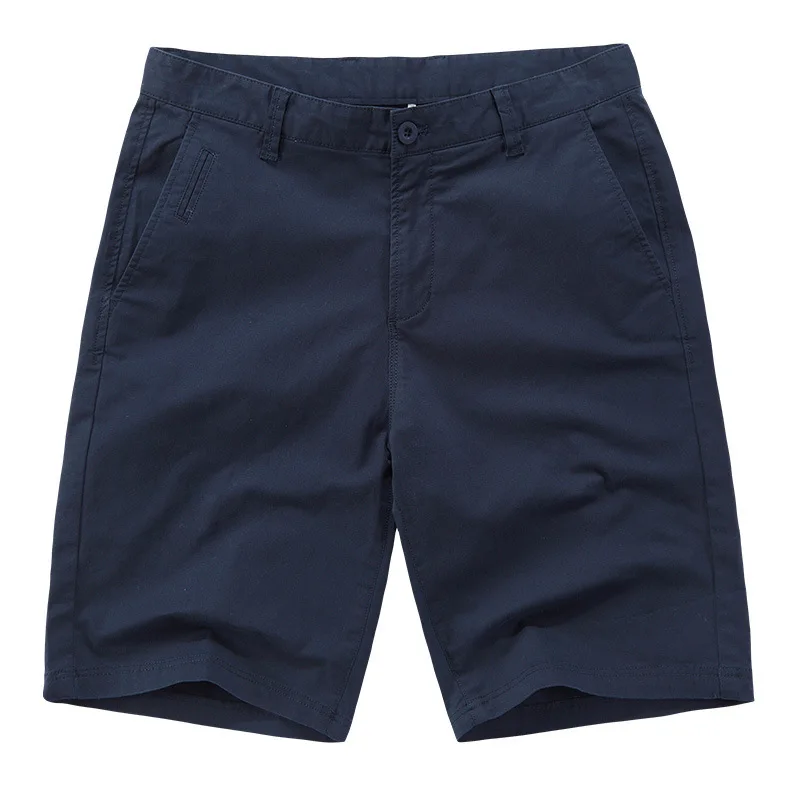 

Flat Front Cargo Shorts Men's Casual Shorts Classic blank shorts for men, Stock color /custom color