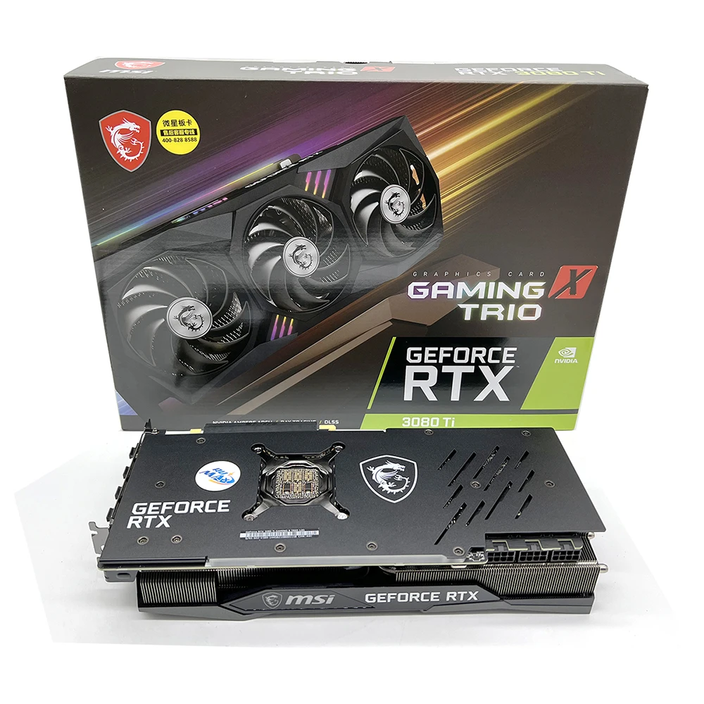 

Rumax 3080ti MSI Gaming RTX 3080 Ti Gaming X Trio 12G 3080 rtx non lhr Gaming Graphics Card