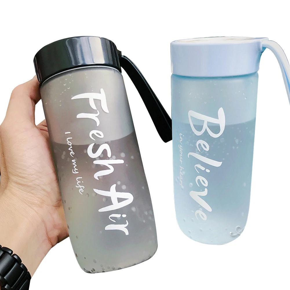

High quality cheap water bottle with straw crystal stainless steel, Customized color