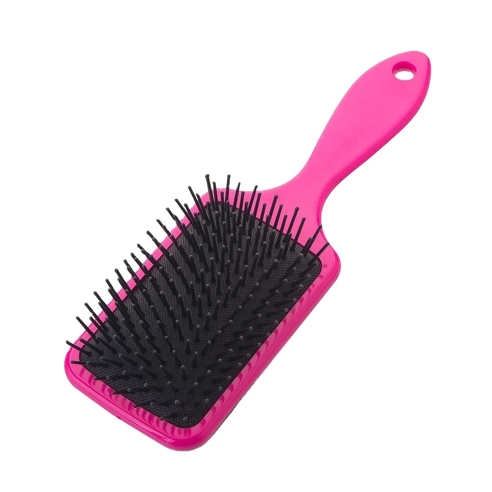 

High quality ABS beauty care cushion portable washing massager salon big hair brush, Black&pink&white&rose red