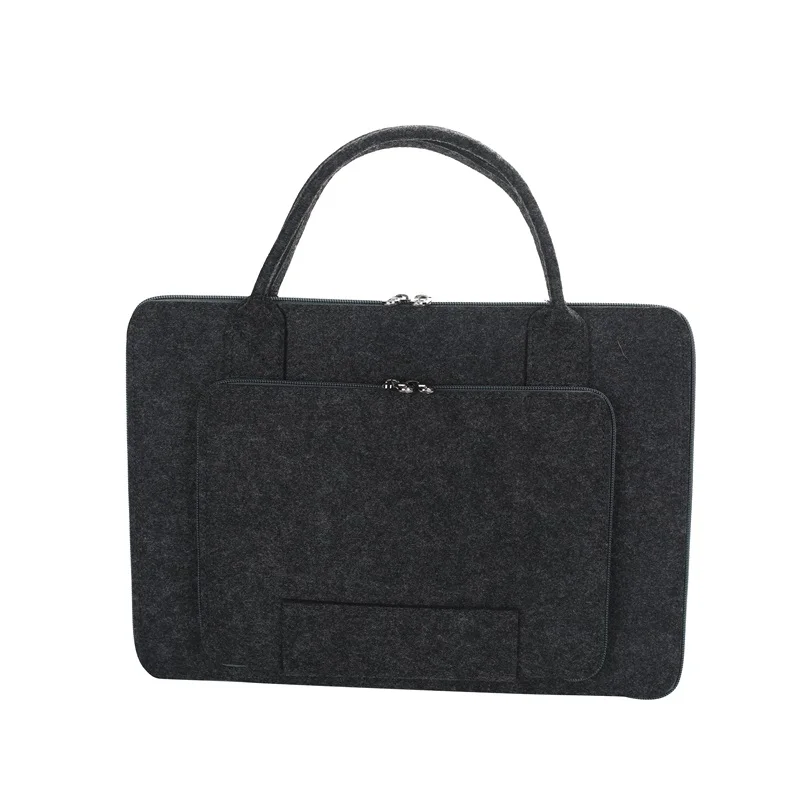

Custom felt computer bag 14 16 inch laptop mother model computer liner bag polyester liner bag environmentally friendly