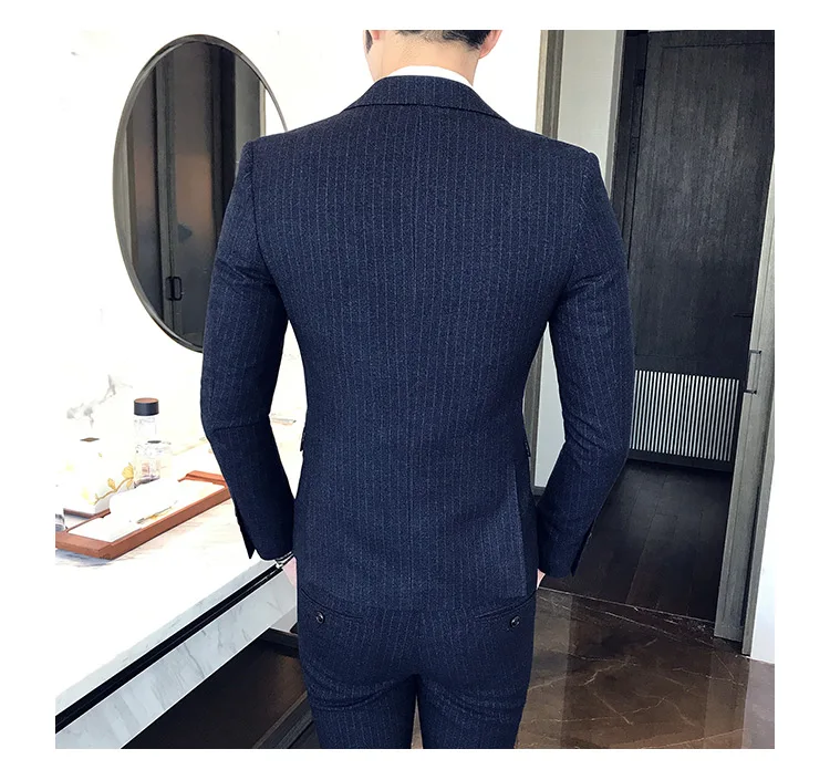 2020 Latest Design Men Boutique Fashion Clothing Coat And Pant Wedding