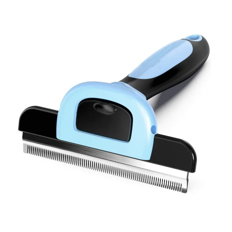 

Pet Dog And Cat Hair Remover Grooming Deshedding Blade Brush Comb With Self Cleaning Button cepillo para mascotas cat comb