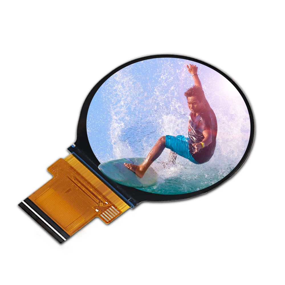 

2.1 inch tft module high resolution 262K customization round lcd display screen