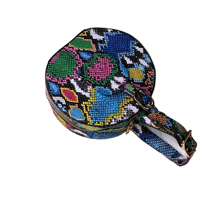 

2021 New Fashion Shoulder Bag Jelly Snake Heel Sandals With Purses Sets Flats Snug Slippers And Snake Skin Handbags, 2 color