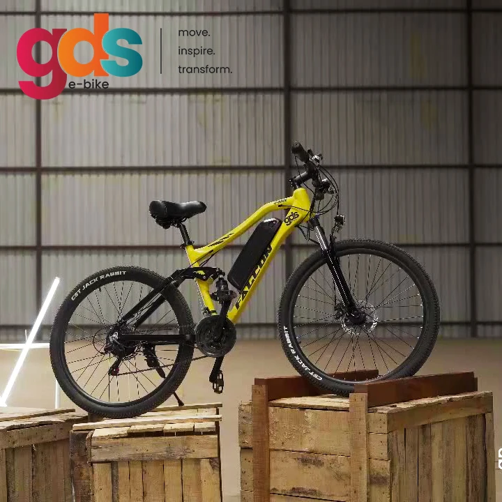 

RTS GDS EBIKE M042 electric bike adults full suspension electrical bike e-bike electric bicycle