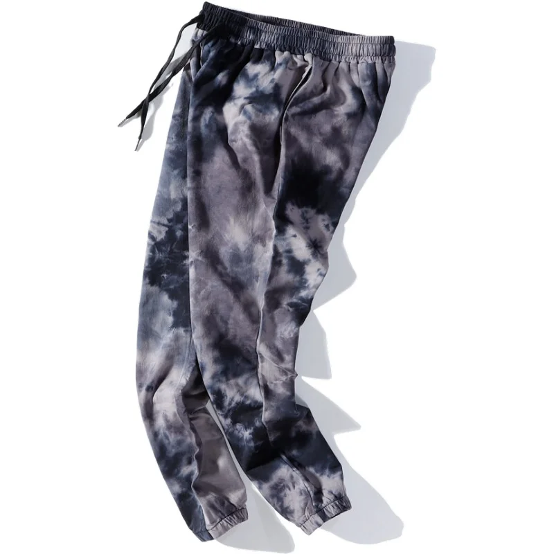 

Wholesale slim fit Mens Joggers Casual Pants tie dye trousers Sweat wear Track sweat Pants