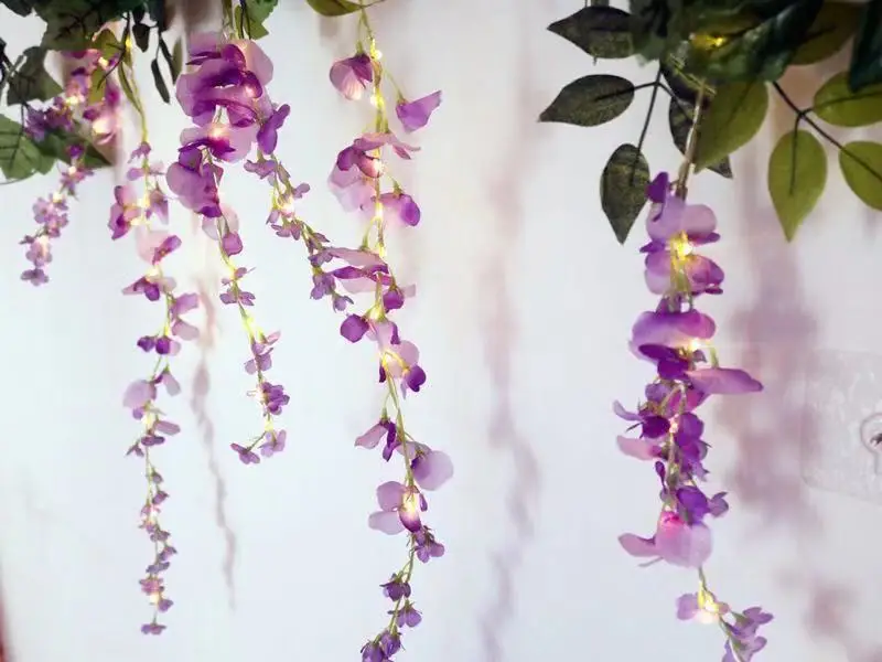 2022 New Romantic Solar Led String Fairy Light Copper Wire Micro