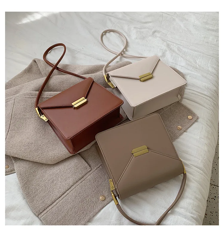 

Casual Simple Woman Bag New Fashion For Women Solid Color Bags Handbag