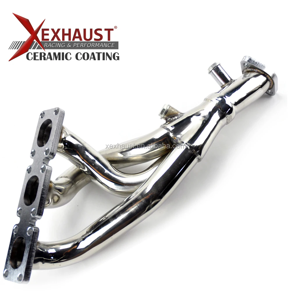 Ceramic Coating Stainless Exhaust Pipes Exhaust Muffler Manifold Exhaust Headers For Bmw E46