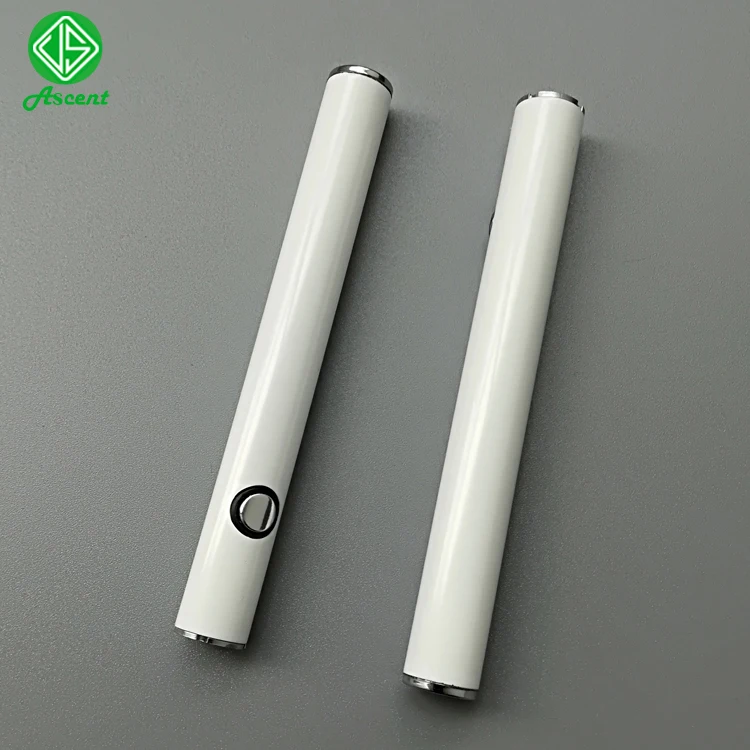 
2019 best selling Ascent cbd battery vape preheating battery 510 thread match with all ceramic cartridge 