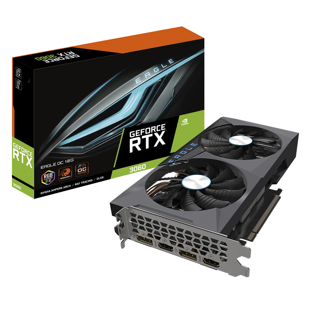 

GeForce RTX 3060 For gpu box motherboard Graphics card GeForce RTX 3060 EAGLE 12G (rev. 2.0)