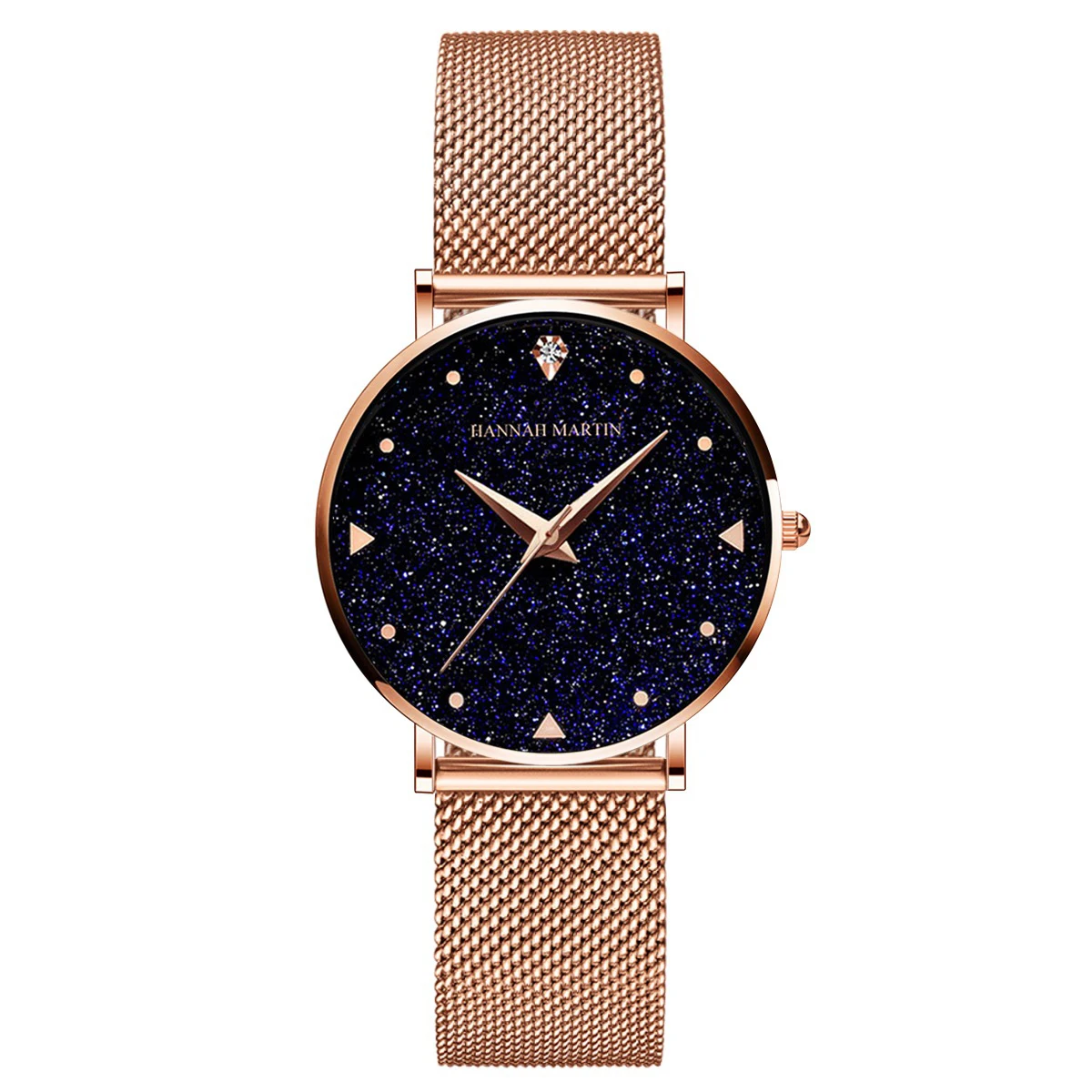 

Dropshipping Luxury gypsophila star flash diamond trendy women's fashion quartz watch, Customized