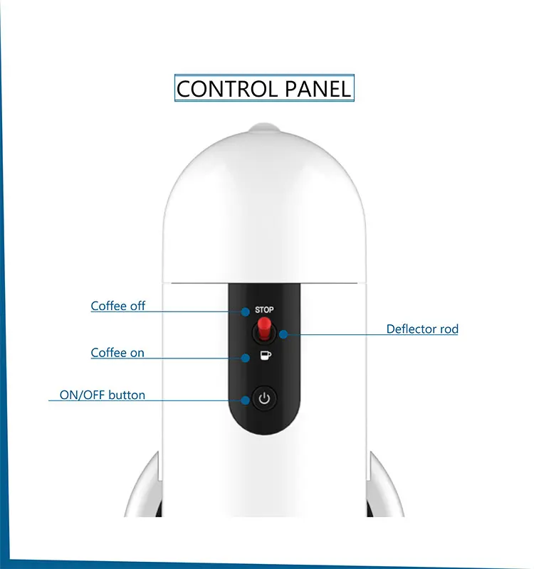 Single Serve Easy Operation Multi Function Portable Pod Espresso Coffee Maker