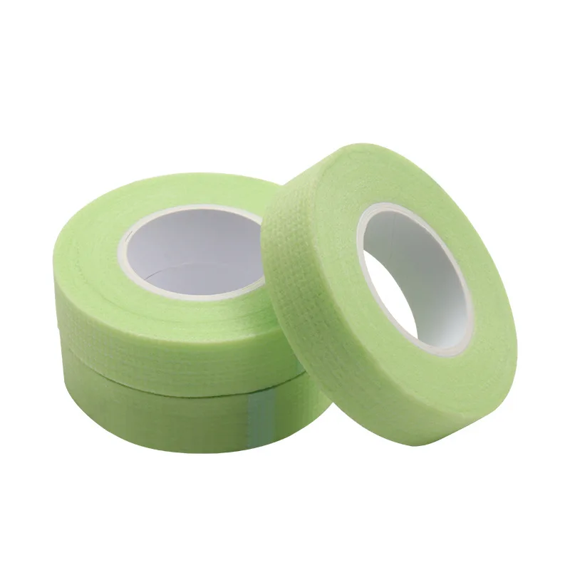 

Wholesale Price Makeup Tools Pink Green Pe Non-woven Tapes For Volume Classic Easy Fanning Eyelashes Extensions