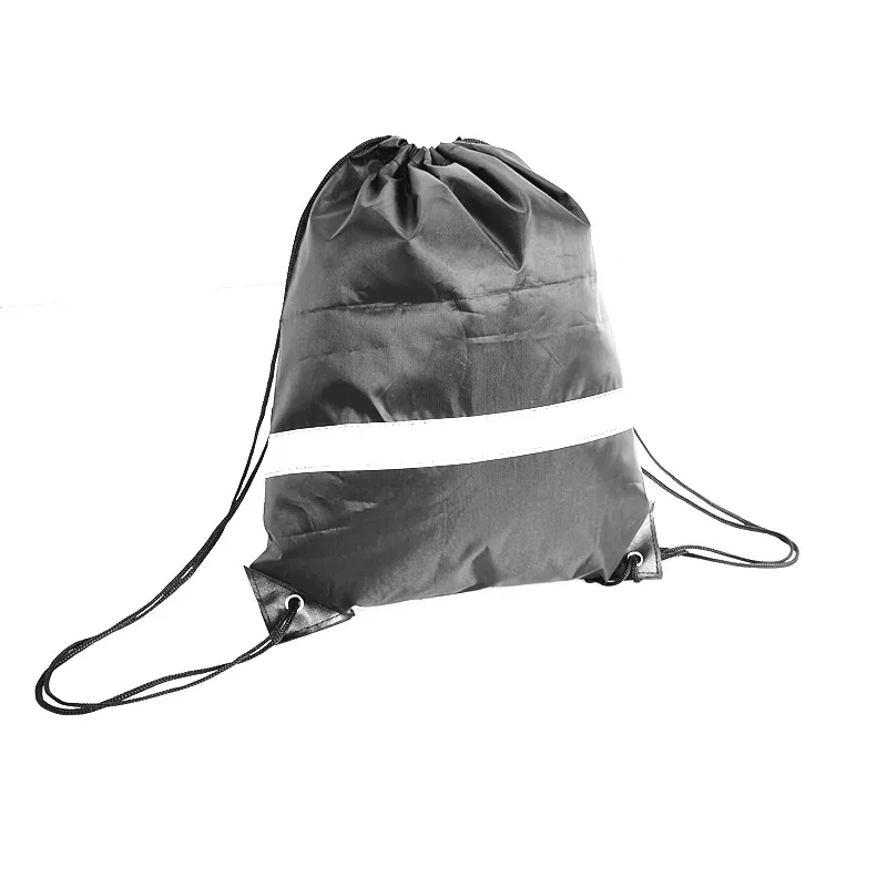 

Black Personalized Wholesale China Factory Drawstring Backpack