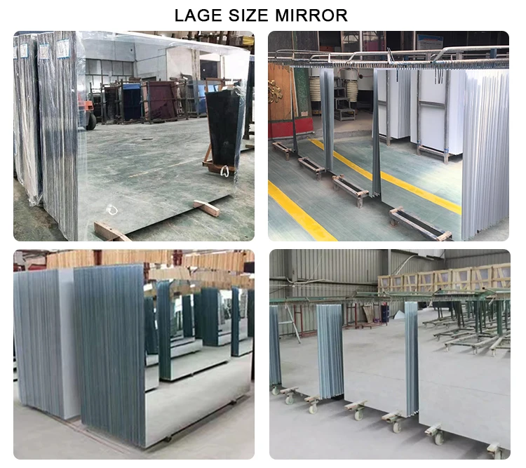 Sheet Glass Aluminum Mirror 1.8mm Sheet Glass Mirror