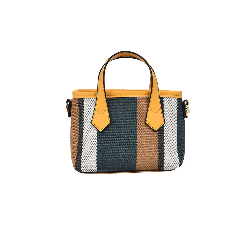 

Autumn new color-blocking zipper tote bag simple shoulder bag small satchel dating fashion texture handbag, Customized color