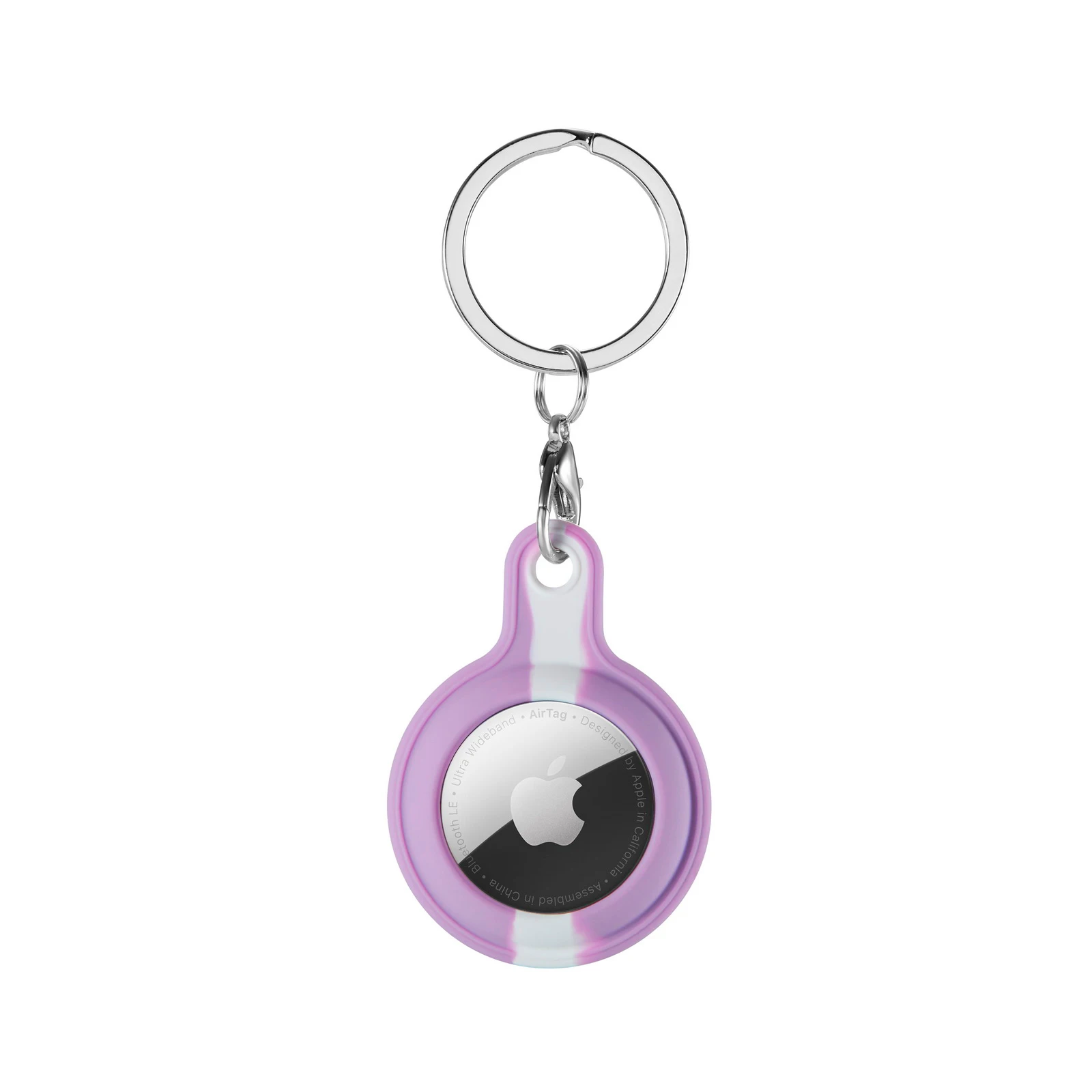 

Suitable for Apple Airtags Locator Silicone Protective Sleeve Ring Buckle Sports Soft Shell for Apple Air Tags