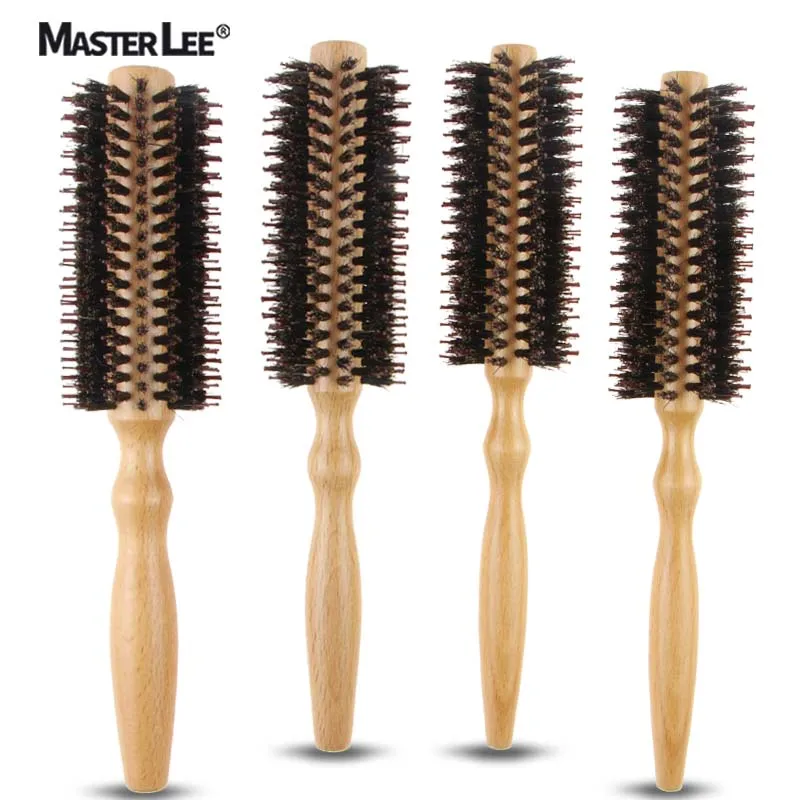 

Masterlee Brand High Quality Heat - resistant And Anti - static Bristle Style Hair Curl Comb detangling comb