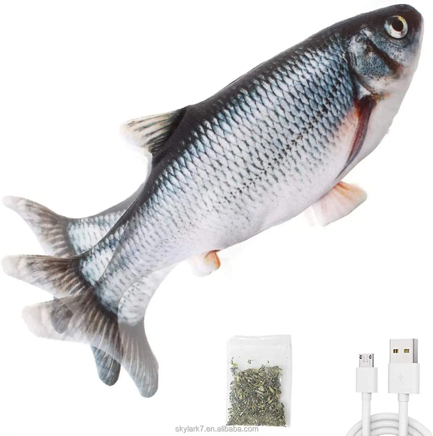 

Electric Fish Cat Toys Interactive Dancing Fish cat toy fish