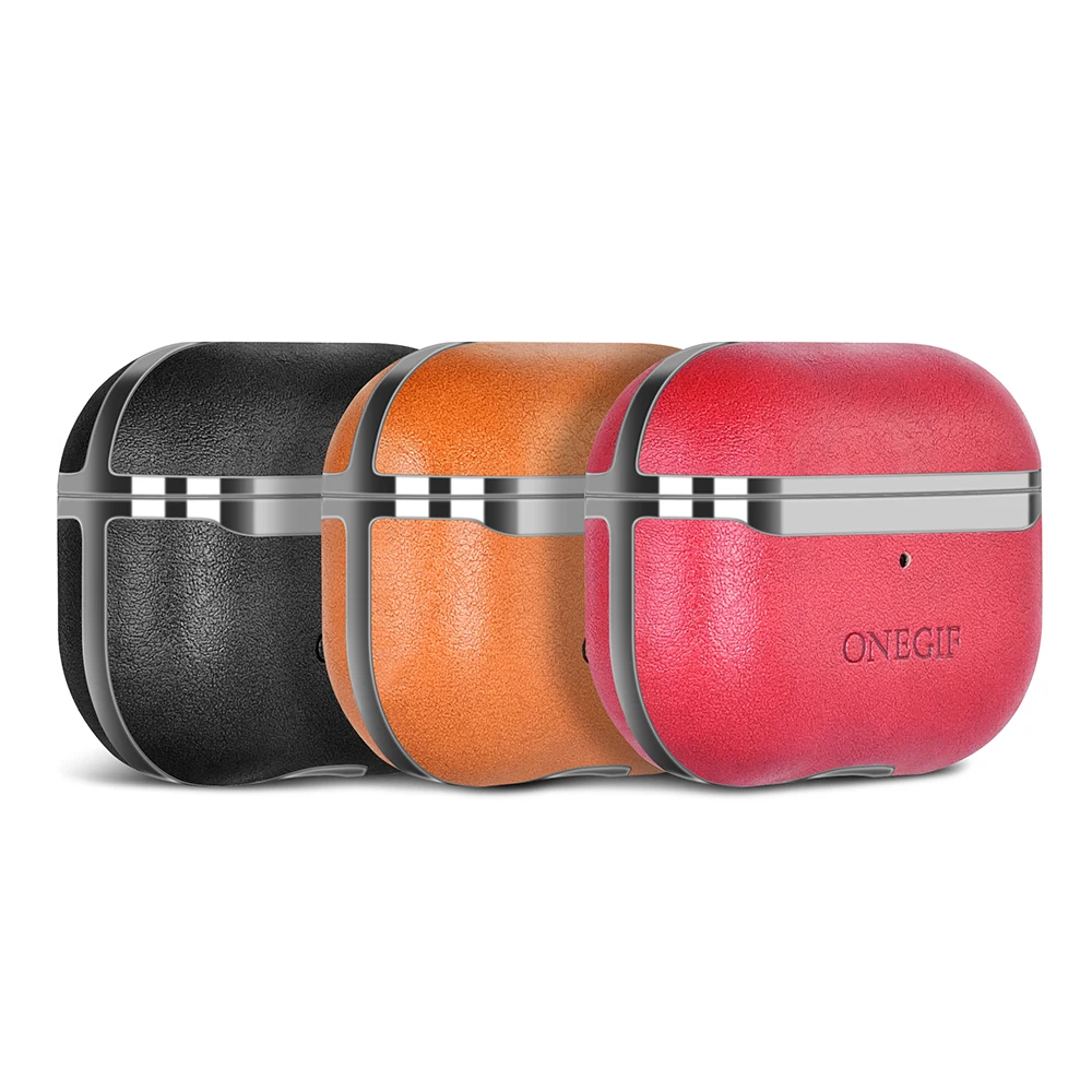 

For Airpod Protective Case Leather Luxury Leather For Airpods Case Cover