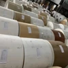 630mm wide edge tape big roll jumbo roll pvc edge banding