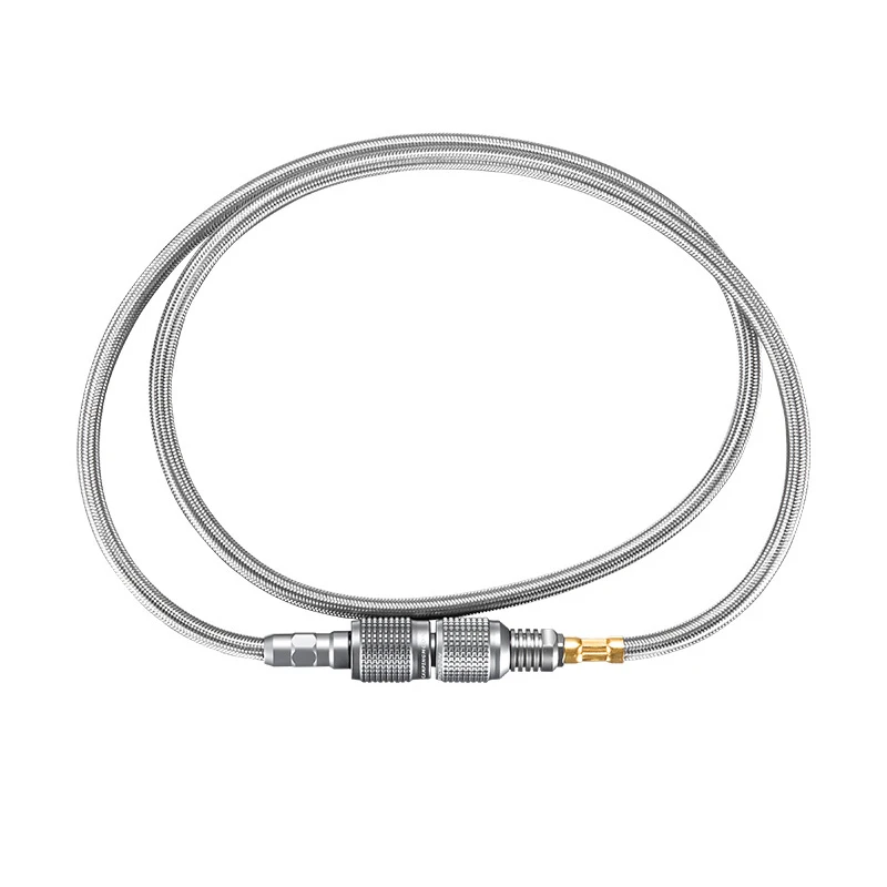 Campingmoon Camping Accessories Gas tank Pipe Outdoor Aluminum Alloy Propane Butane Gas Adapter with Extention Gas Hose