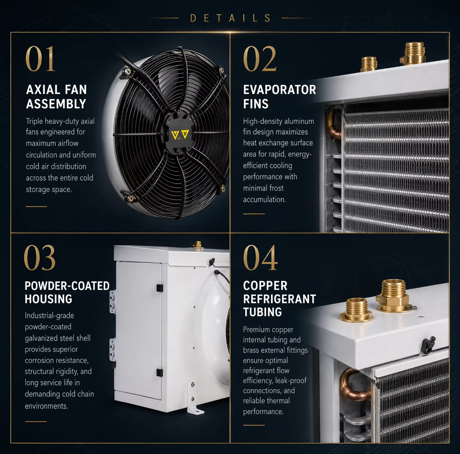 Unit Cooler, 220V, 3000 - detail 8