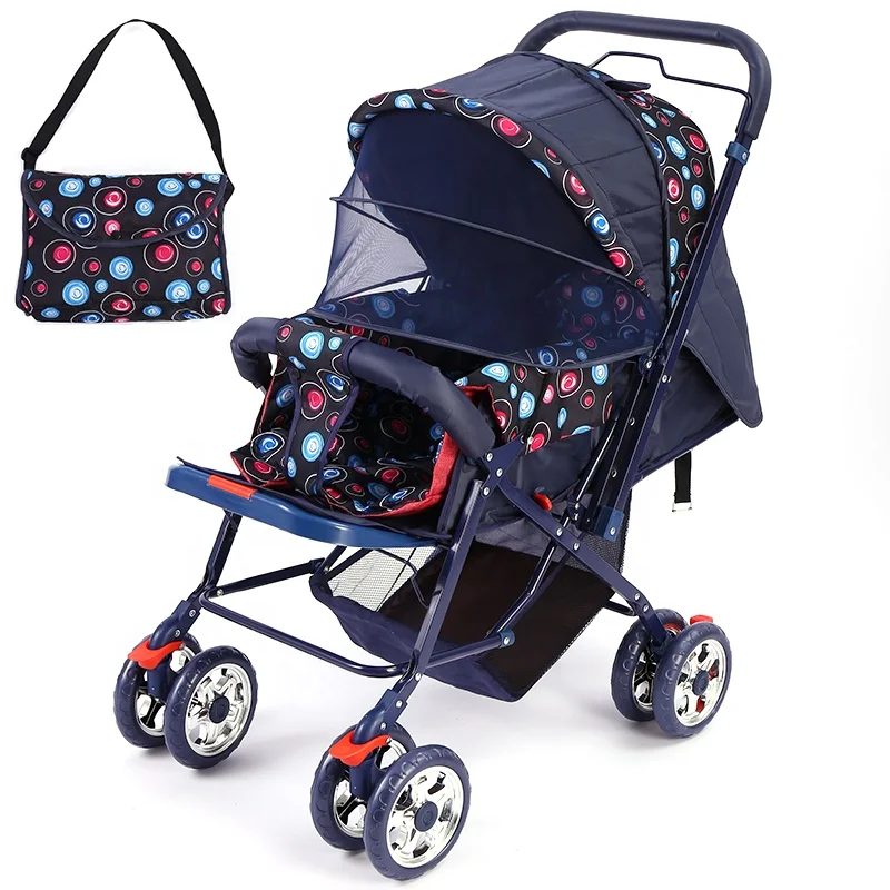 

Multi-functional Luxurious pushchair baby stroller factory with high quality child baby prams Baby carry basket