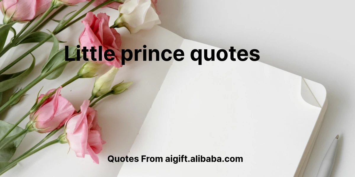 little prince quotes