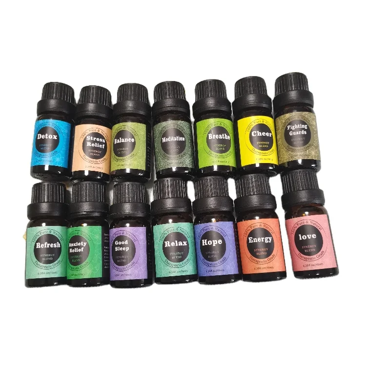 

2021 best seller 10ml packaging with private label aromatherapy essential oil
