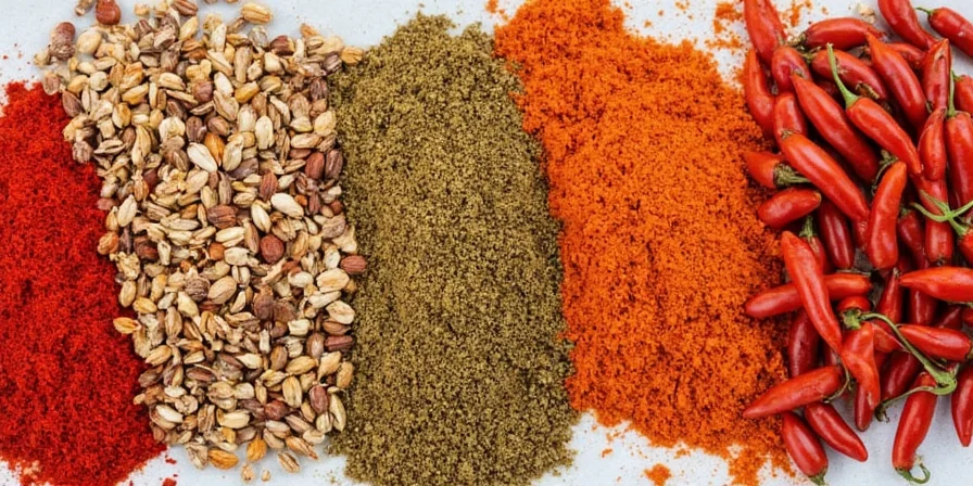 Traditional couscous and lamb dish seasoned with ras el hanout
