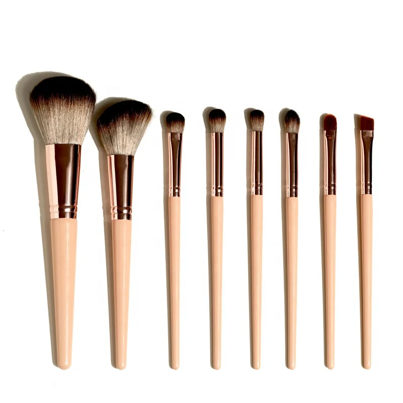 

DIAS 8pcs private label vegan makeup brush set