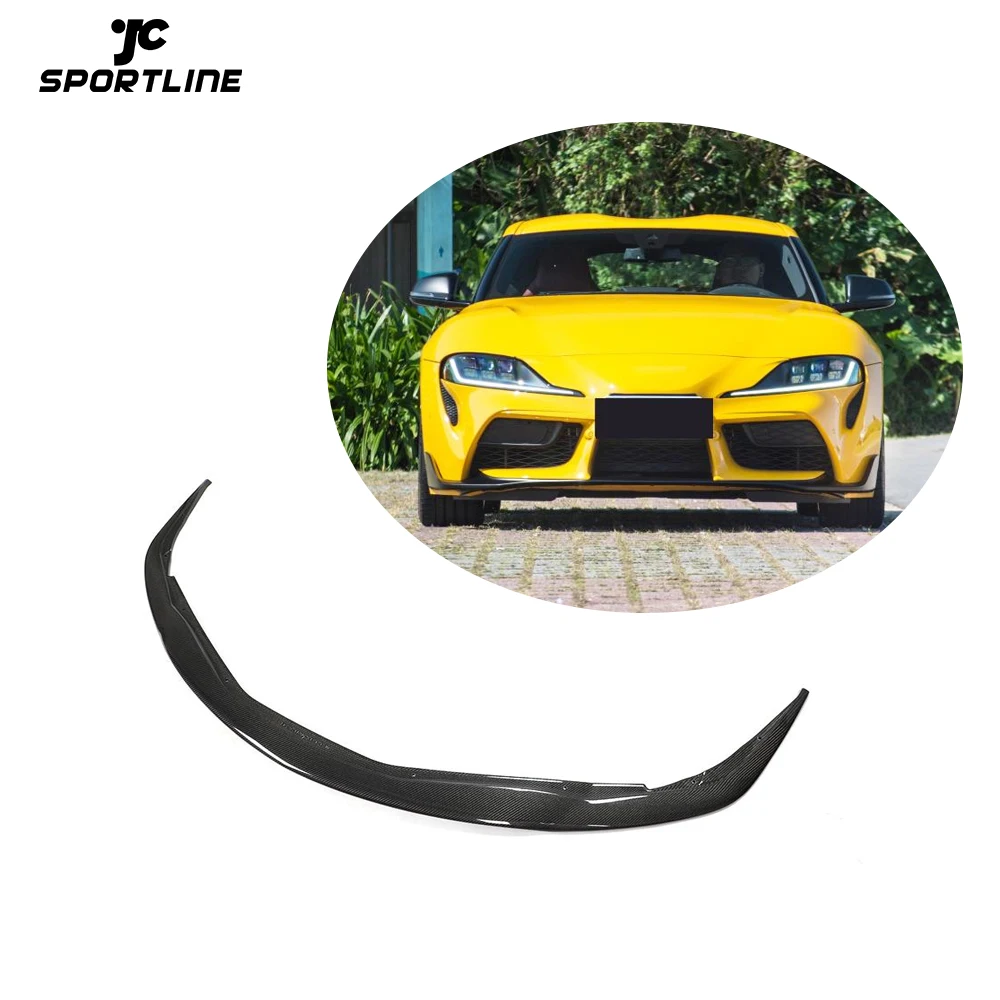 

JCSPORTLINE Carbon Fiber A90 Front Lip for Toyota Supra 2020 GT Coupe 2-Door