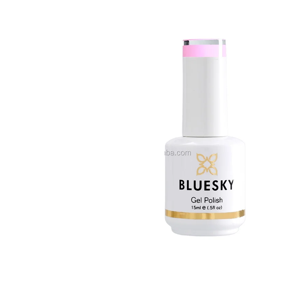 

Bluesky easy soak off nail polish nude uv led nail gel polish free art supply samples, 396 colors