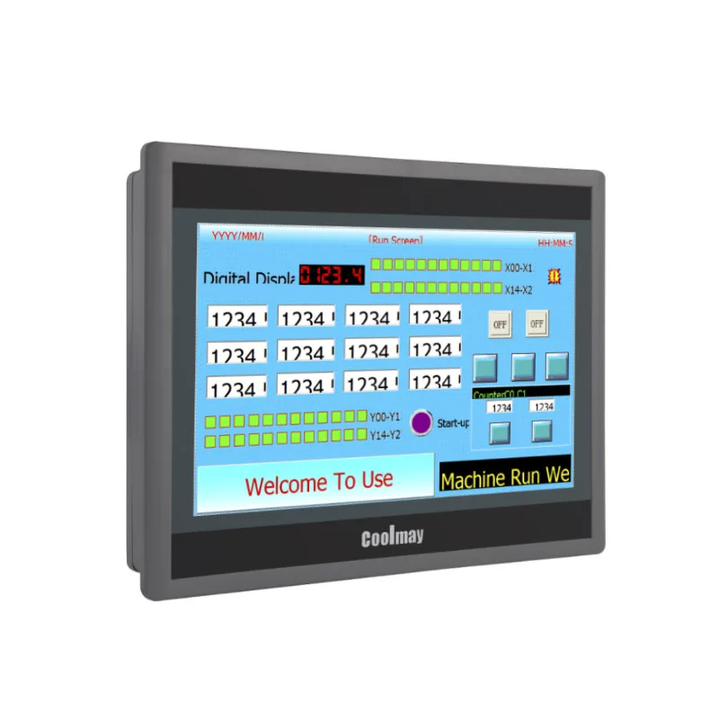 

10-inch HD LED touch screen human-machine interface for industrial equipment