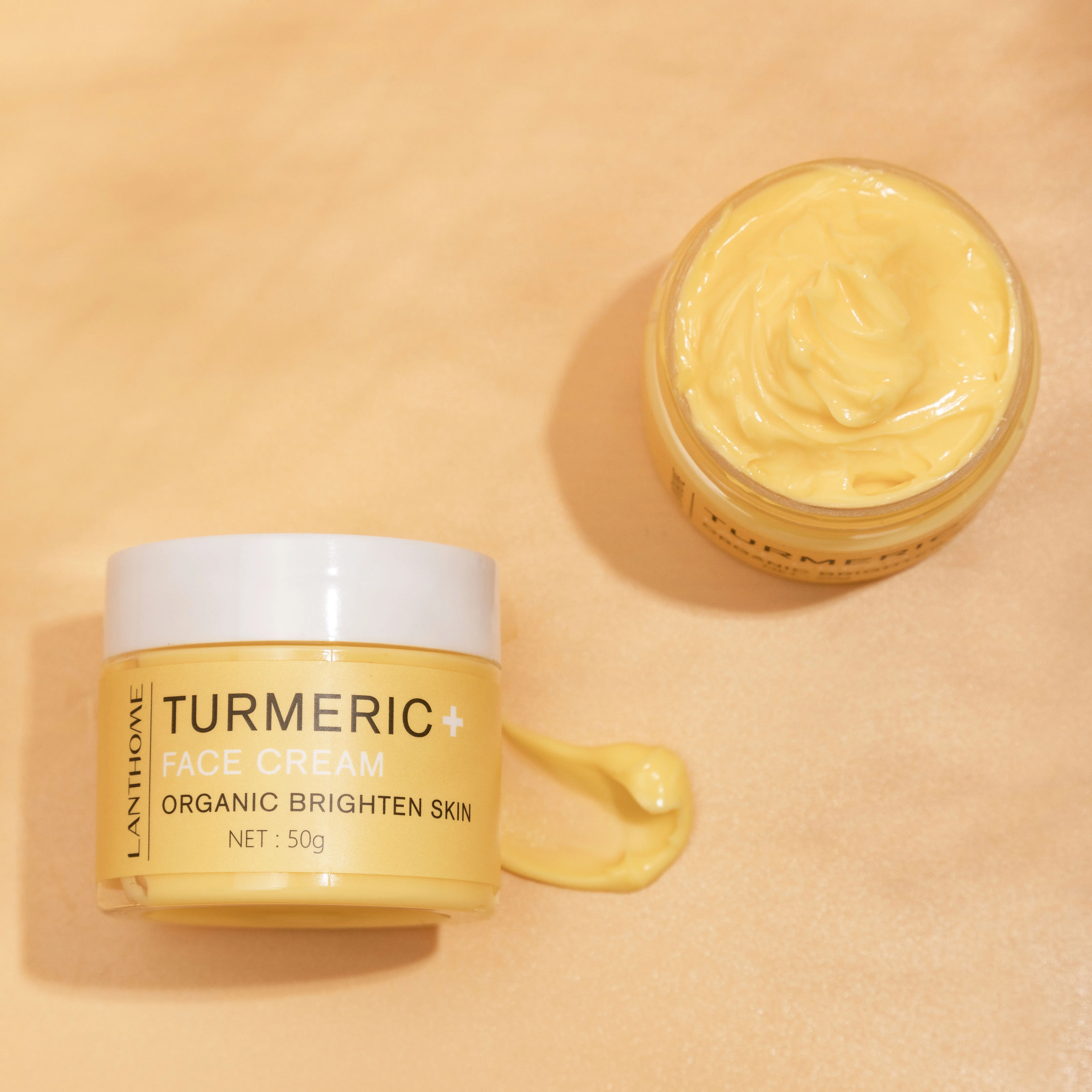 

Private Label Natural Turmeric Acne Treatment Dark Spot Removing Facial Skin Whitening Tumeric Cream Face Cream