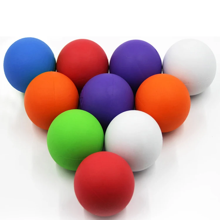 

TPE Flexible Lacrosse Yoga Fascia Massage Ball for Body, Blue,yellow,green,pink, purple ,red and black