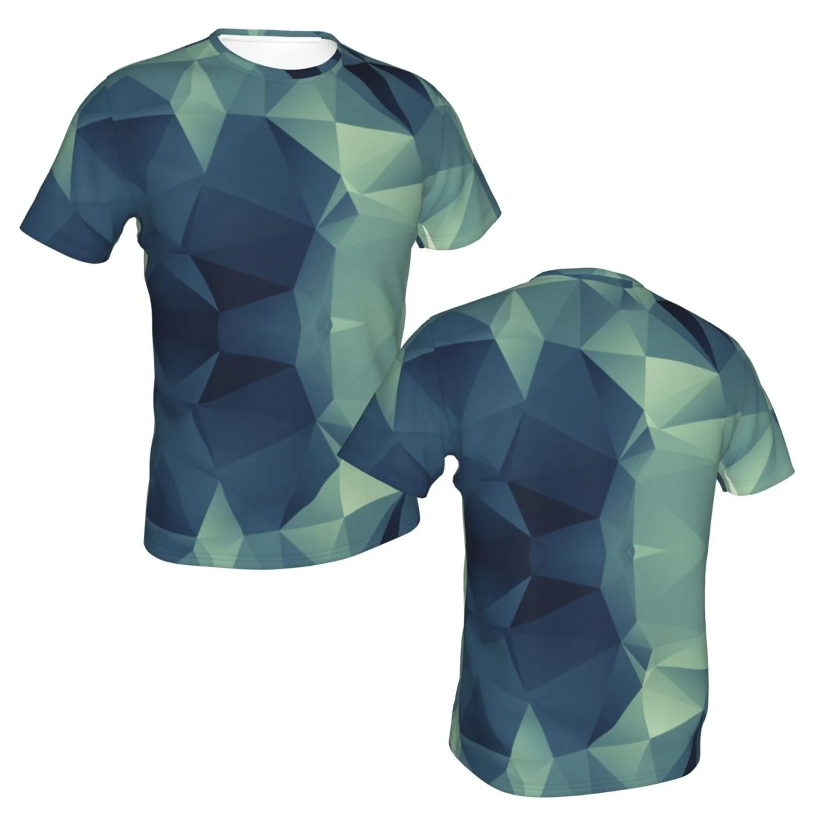 

wholesales custom printed logo round collar slim 100% polyester t-shirt