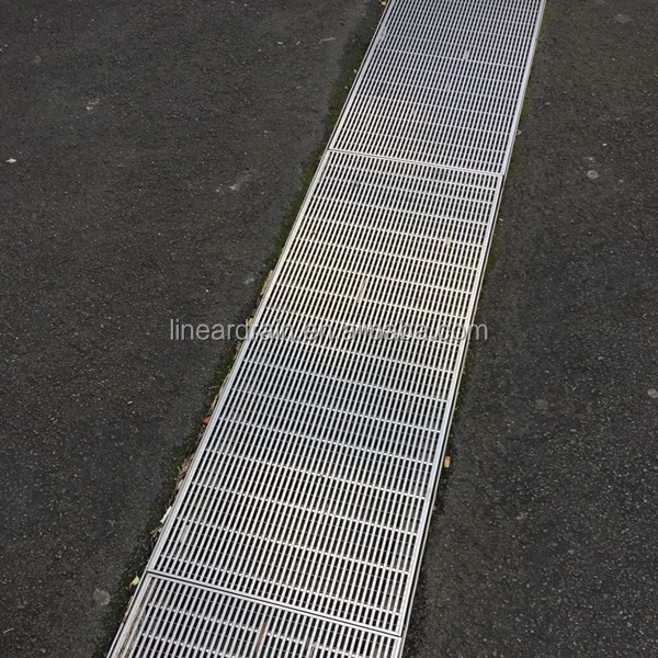 Top Stainless Steel Outdoor Linear Drainage Grating - Buy Top Stainless ...