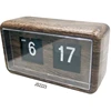 Automatic Flip Wall Clock Bedroom Living Room Study Creative Standing Desk Alarm Clock