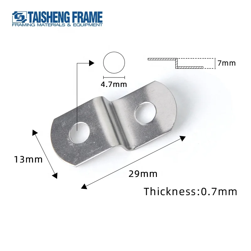 Mirror Hanging Kit Includes Wire Offset Mirror Clips Screw Eyes Sawtooth Hangers for Picture Frames Mirror Frame Accessories