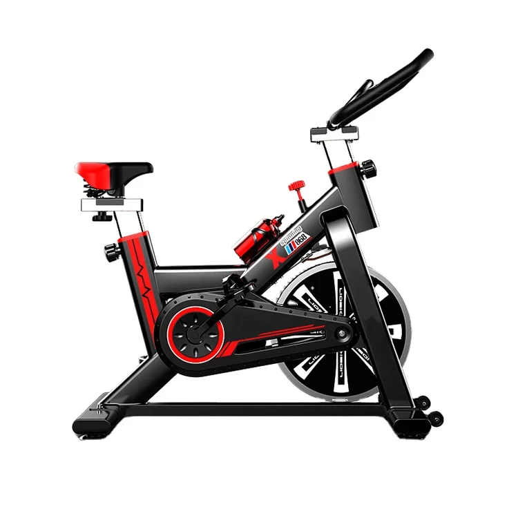 

China mini smart lcd display drive belt spinning buy gym cycle orbitrack 18kg flywheel exercise bike air bike indoor for sale, Optional