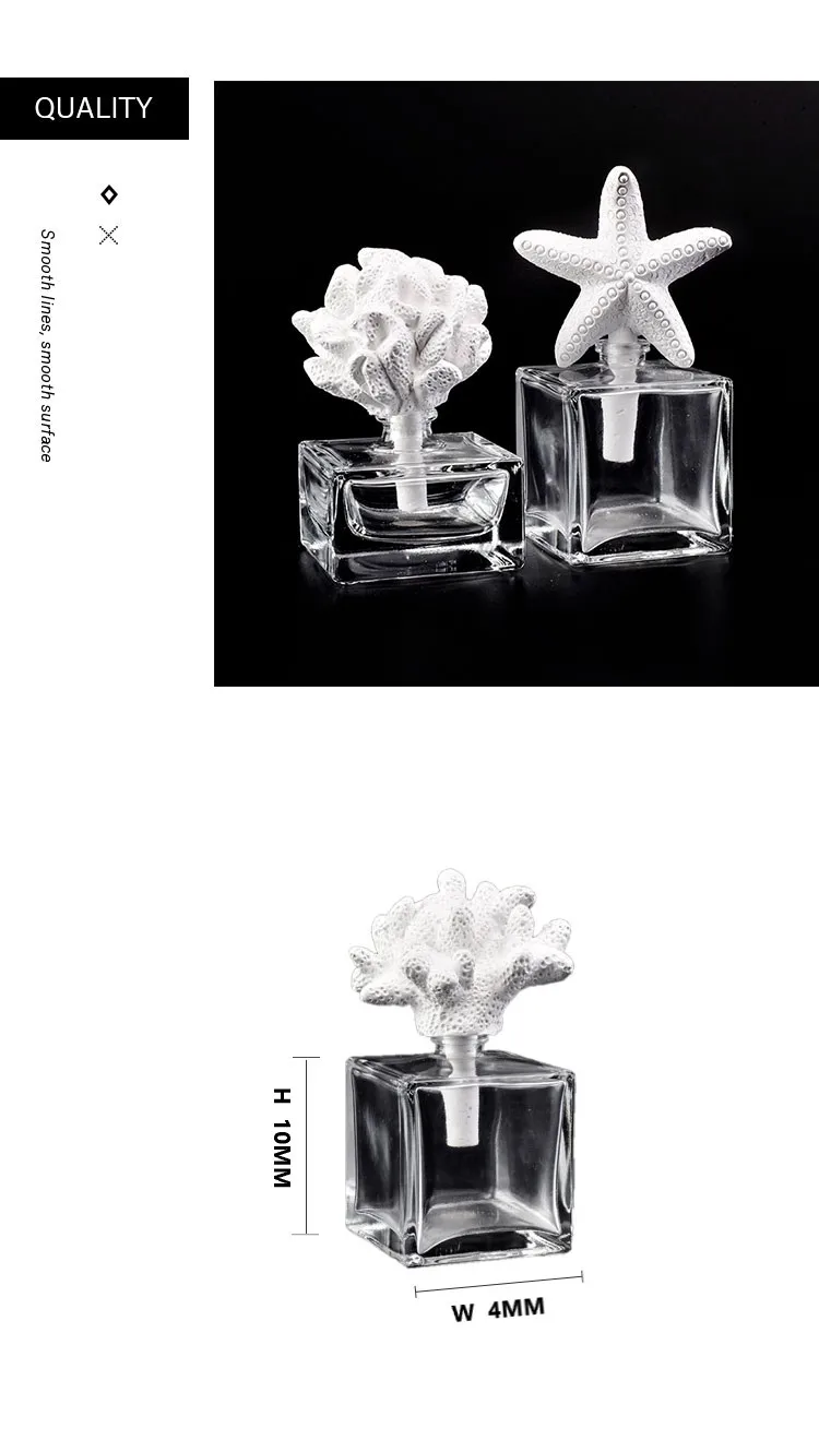 white gypsum diffuser